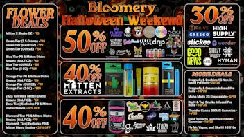 Bloomery Cannabis New Buffalo - 21+ Recreational 🎃 Goodie Bags: First 150 Customers Fri-Sat** 🎃