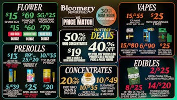 Bloomery Cannabis New Buffalo - 21+ Recreational 6/$99 Muha Meds 2G Disposable