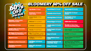 Bloomery Cannabis New Buffalo - 21+ Recreational Bloomery New Buffalo | 60% OFF SALE | Fri-Sun