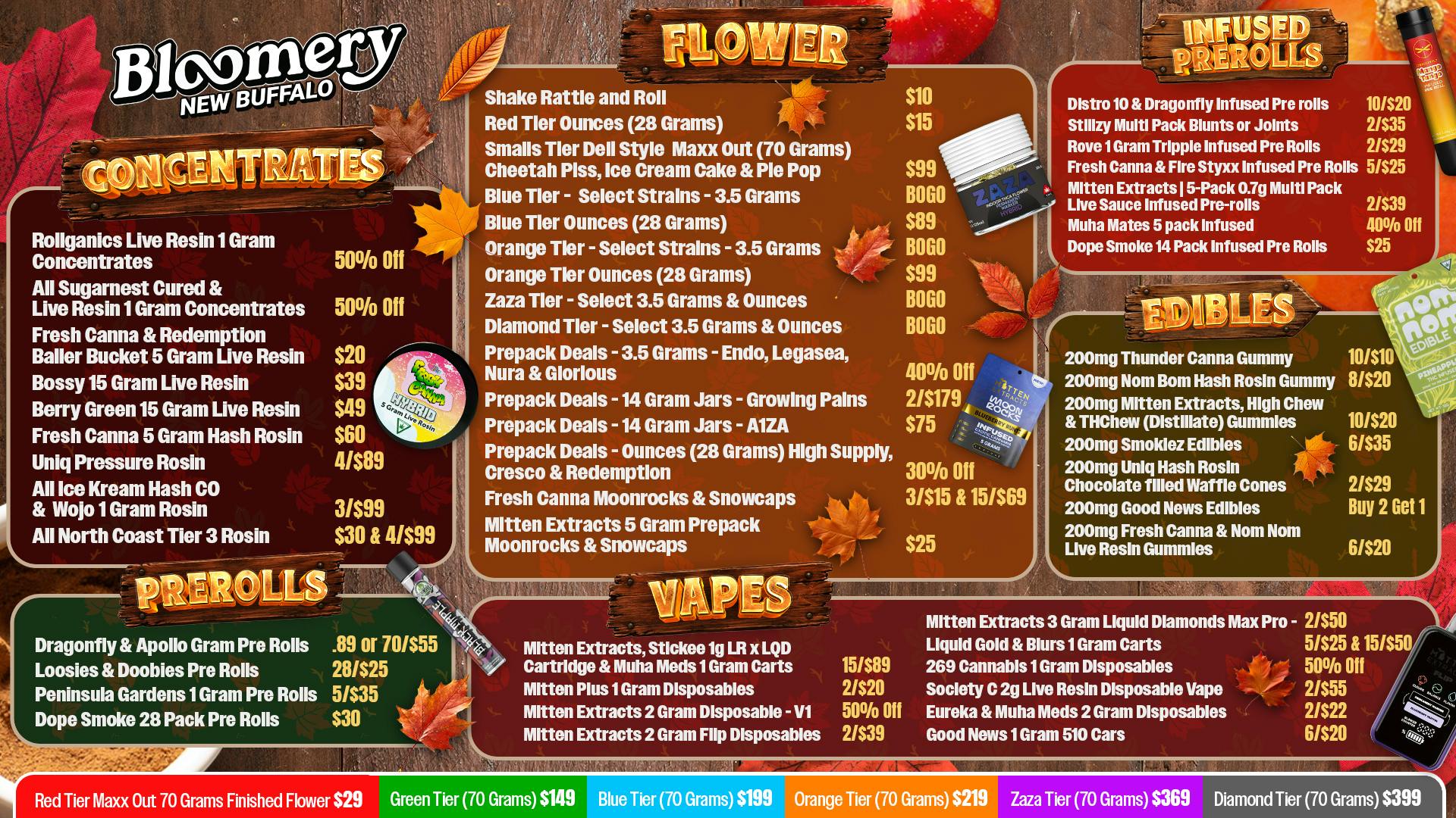 Bloomery Cannabis New Buffalo - 21+ Recreational Bloomery New Buffalo Deals: Fall Savings Are Live!