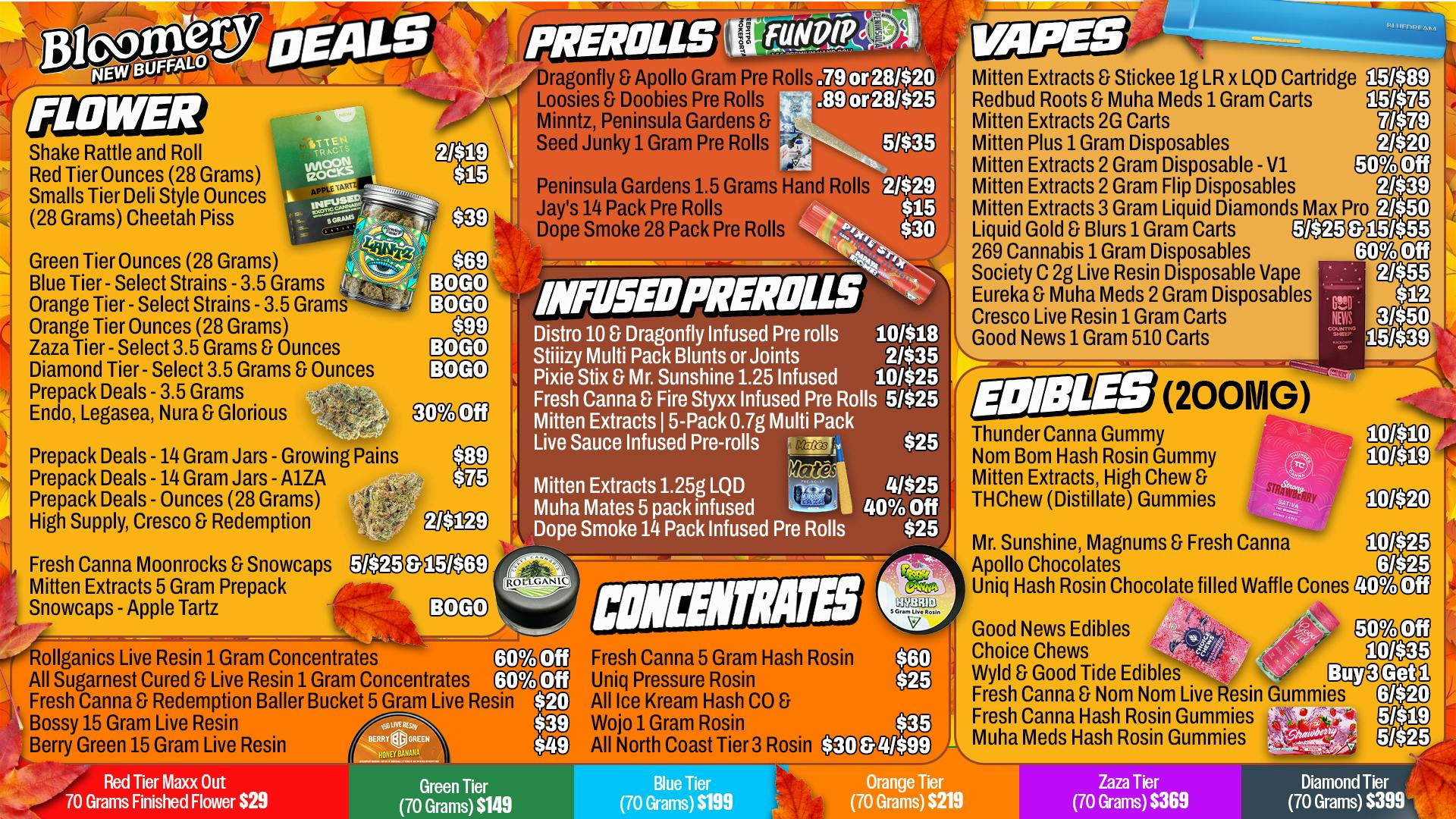 Bloomery Cannabis New Buffalo - 21+ Recreational Bloomery New Buffalo Deals: Fall Savings Are Live!