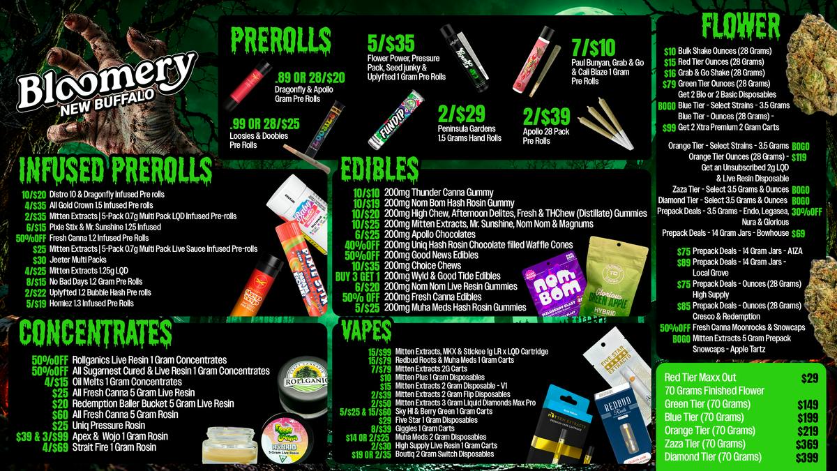 Bloomery Cannabis New Buffalo - 21+ Recreational Bloomery New Buffalo Halloween Deals Hit Different
