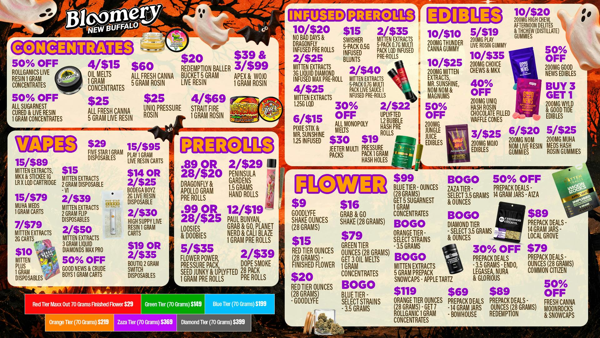 Bloomery Cannabis New Buffalo - 21+ Recreational Bloomery New Buffalo Halloween Deals: Scary Good