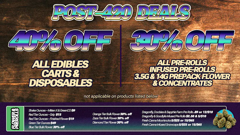 Bloomery Cannabis Mt Clemens - 21+ Recreational 40% OFF Edibles, Carts & Disposables