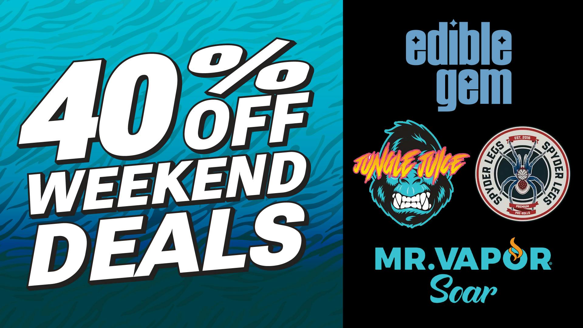 Bloomery Cannabis Mt Clemens - 21+ Recreational 40% OFF Jungle Juice, Spyder Legs & Mr Vapor Soar