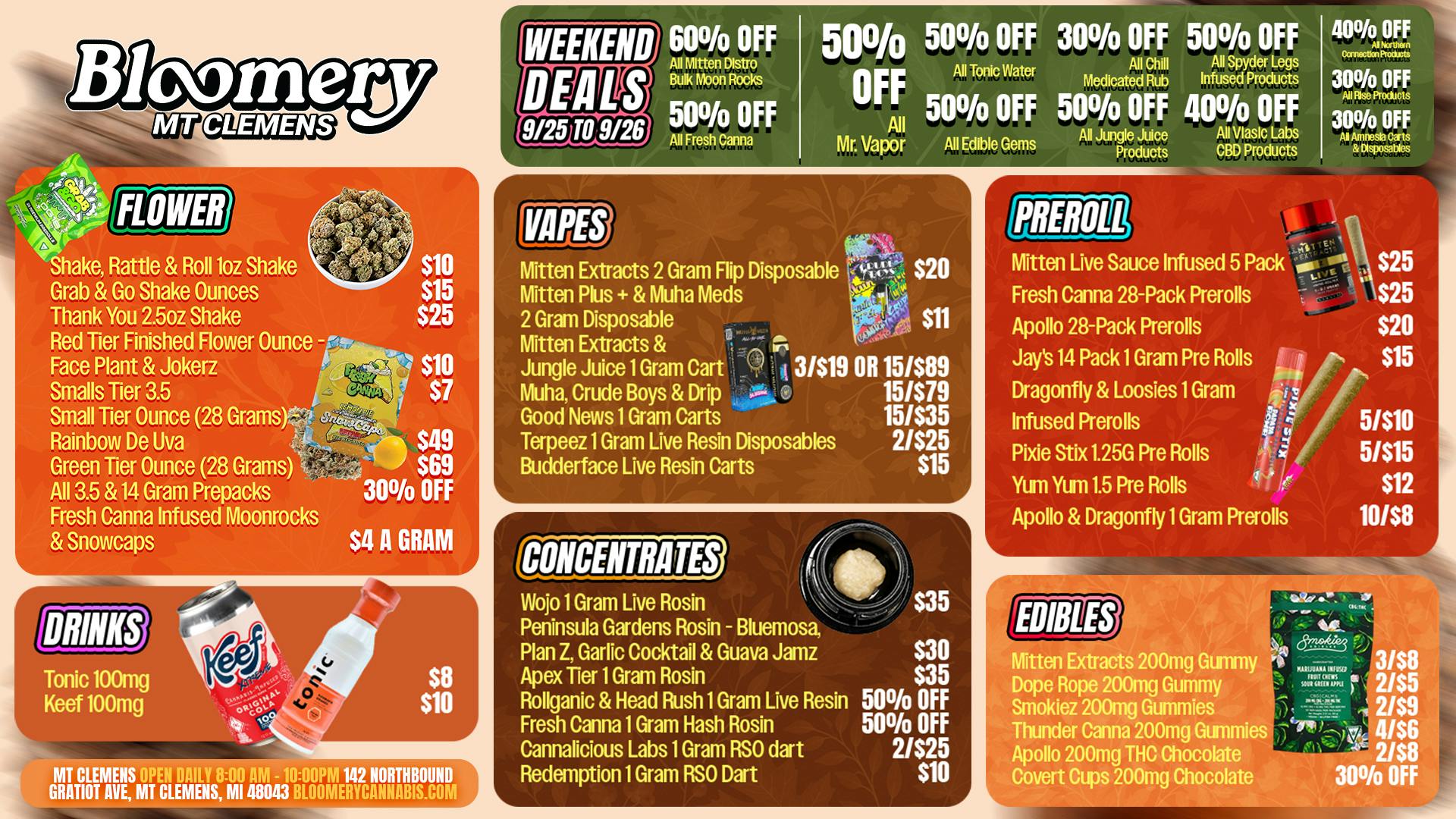 Bloomery Cannabis Mt Clemens - 21+ Recreational Bloomery Mt Clemens Deals: Weekend Savings Live!