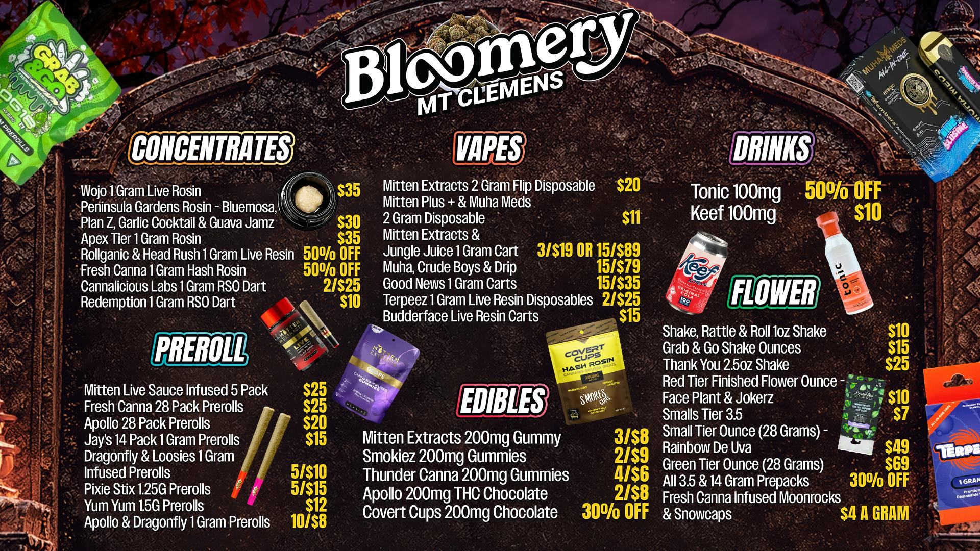 Bloomery Cannabis Mt Clemens - 21+ Recreational Bloomery Mt Clemens Halloween Deals: Fall Savings!