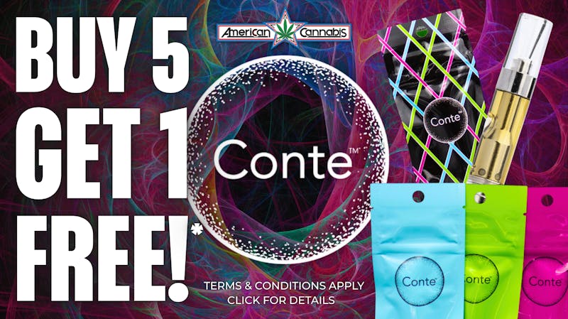 American Cannabis Company - Mustang B5G1 Conte Cartridges 😱