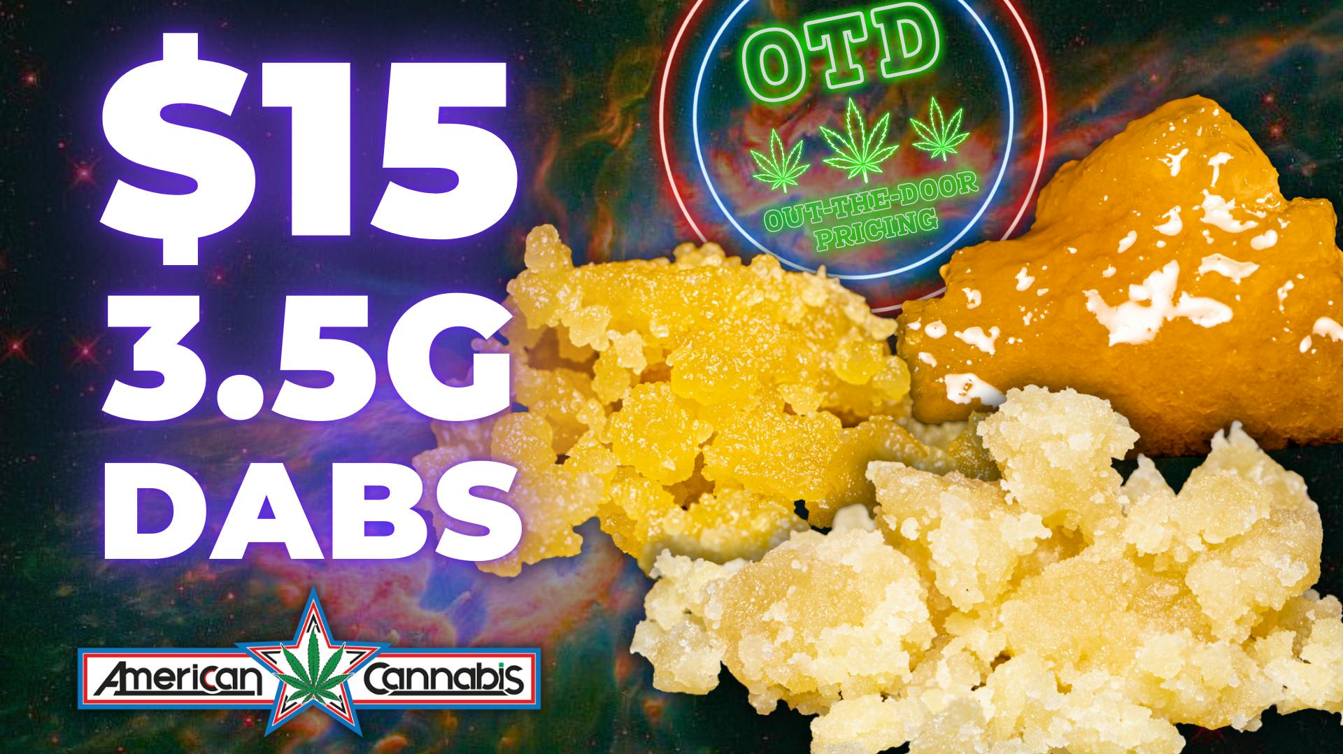 American Cannabis Company - Moore Premium Dab Eighths: Only $15 🔥