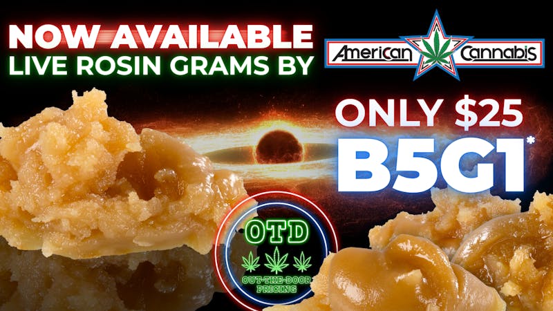 American Cannabis Company - 29th Street - Drive Thru Fresh Drop: American Cannabis Live Rosin 🧈🥣🔥