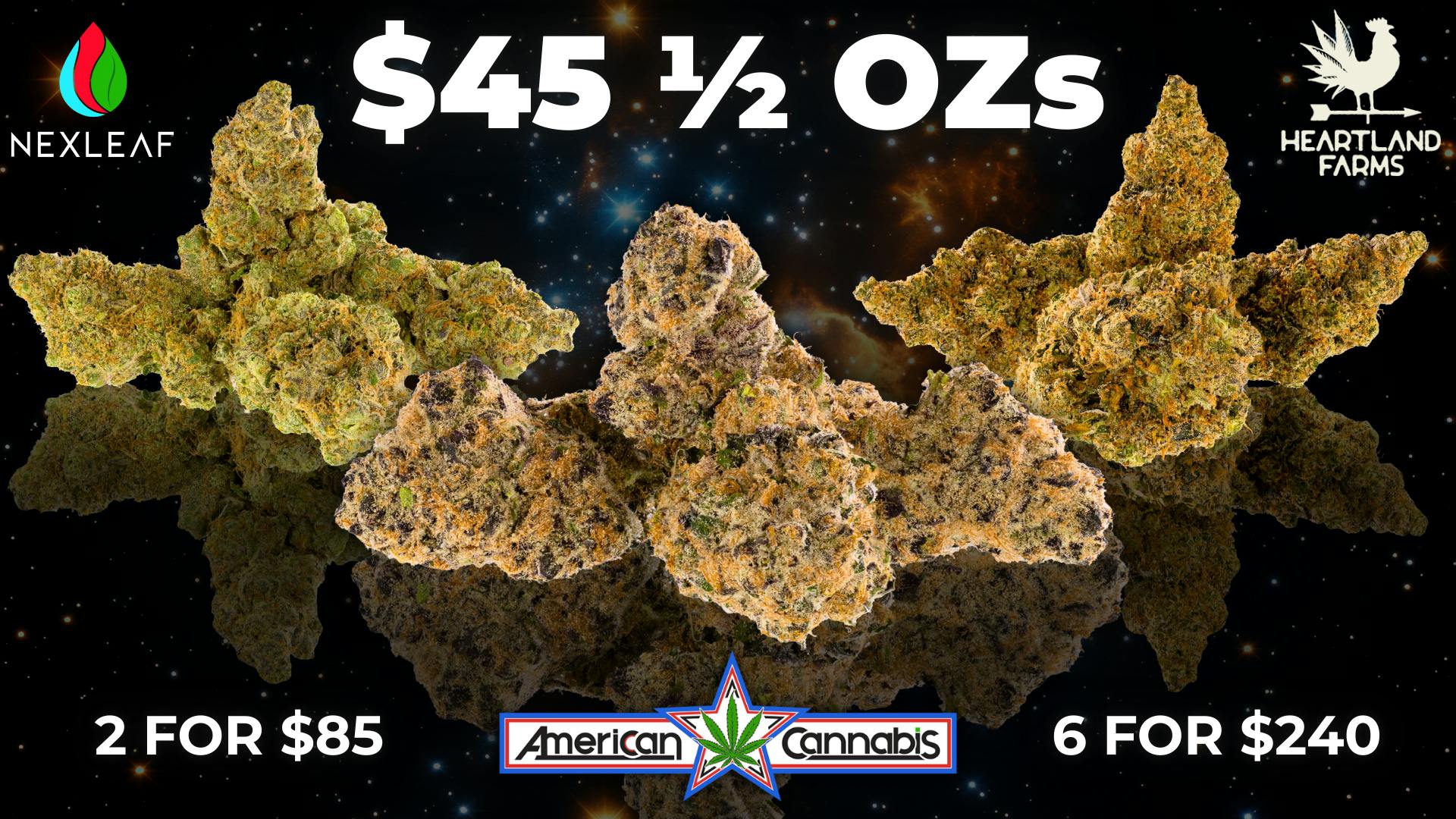 American Cannabis Company - Chickasha - Drive Thru 1/2 OZs of Oklahoma's Best Bud for Only $45 😍