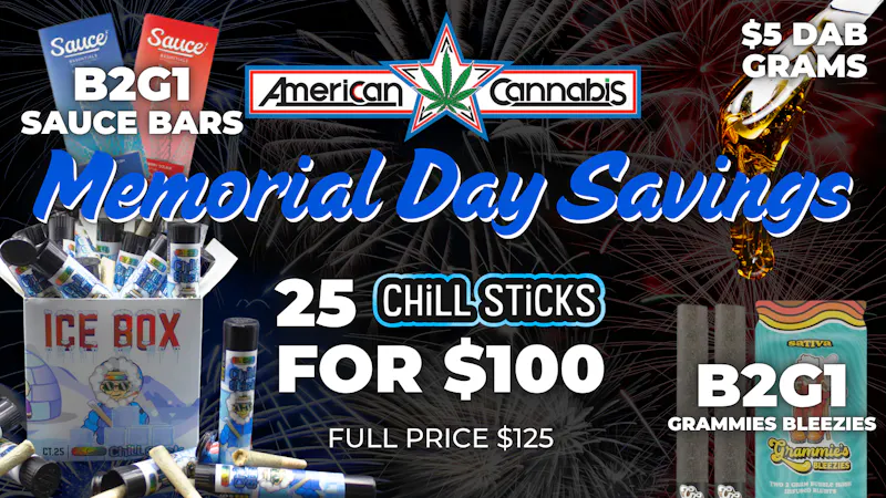 American Cannabis Company - Chickasha - Drive Thru Memorial Day Savings with American Cannabis 🎆