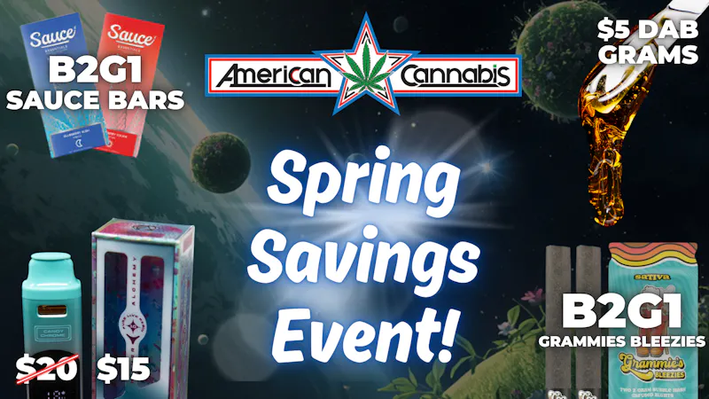 American Cannabis Company - Newcastle - Drive Thru ACC 🌼 Spring Savings Event! 🔥