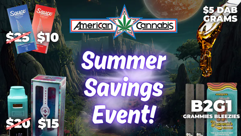 American Cannabis Company - Newcastle - Drive Thru ACC 🌼 Summer Savings Event! 🔥