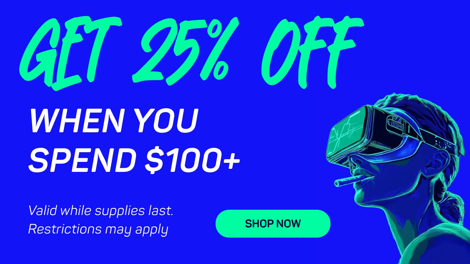 BluLight Cannabis 25% OFF When You Spend $100