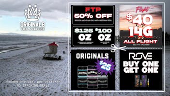 Originals Factory & Weed Shop FALL BACK SUPER-COUPON