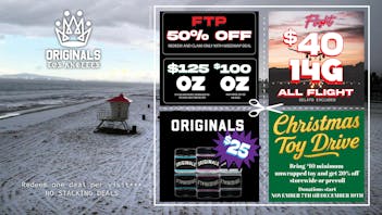 Originals Factory & Weed Shop FALL BACK SUPER-COUPON