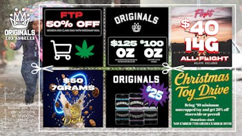 Originals Factory & Weed Shop RAINY DAY SUPER COUPON