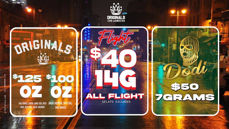 Originals Factory & Weed Shop FLOWER TRIFECTA