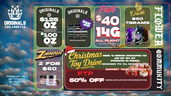 Originals Factory & Weed Shop RAINY DAY SUPER COUPON