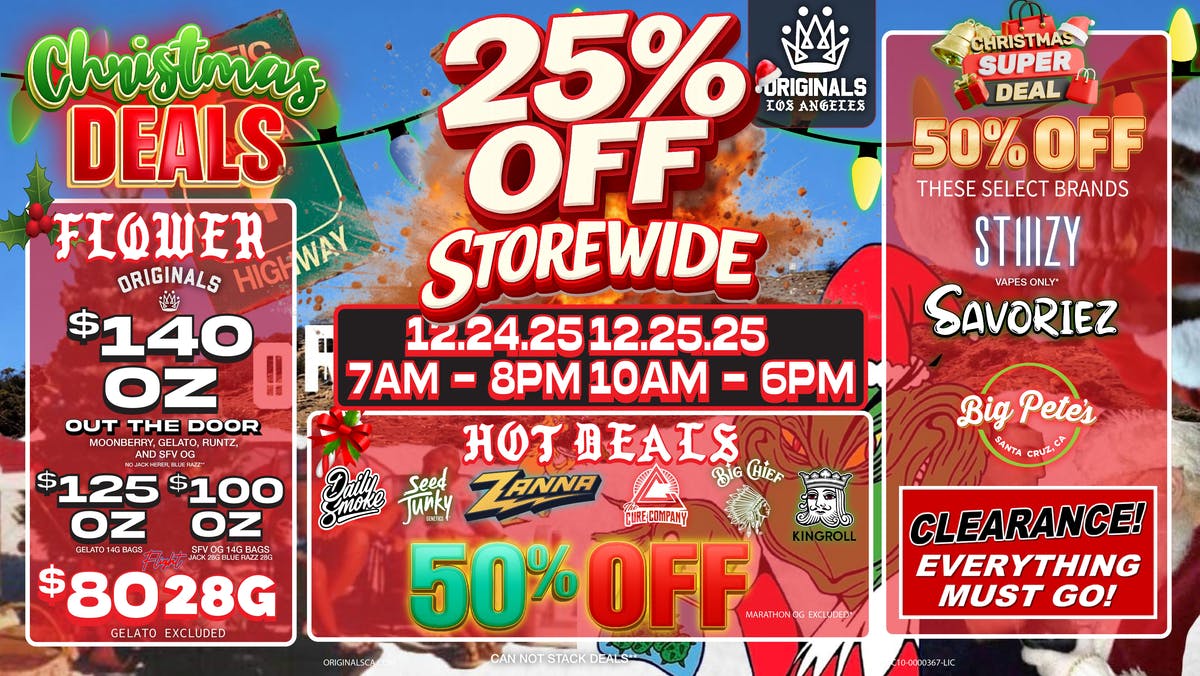 Originals Factory & Weed Shop DANK THE HALLS