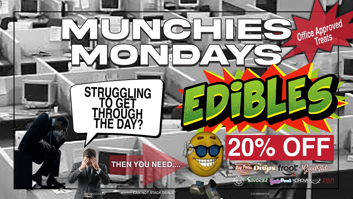 Originals Factory & Weed Shop MUNCHIE MONDAYS