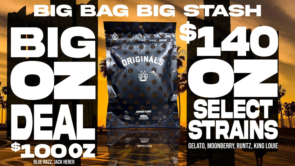 Originals Factory & Weed Shop BIG BAG BIG STASH