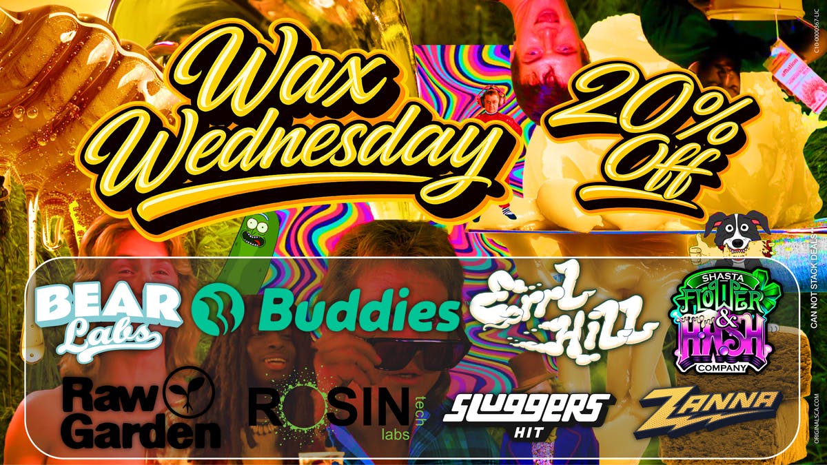 Originals Factory & Weed Shop WAX WEDNESDAY DEAL