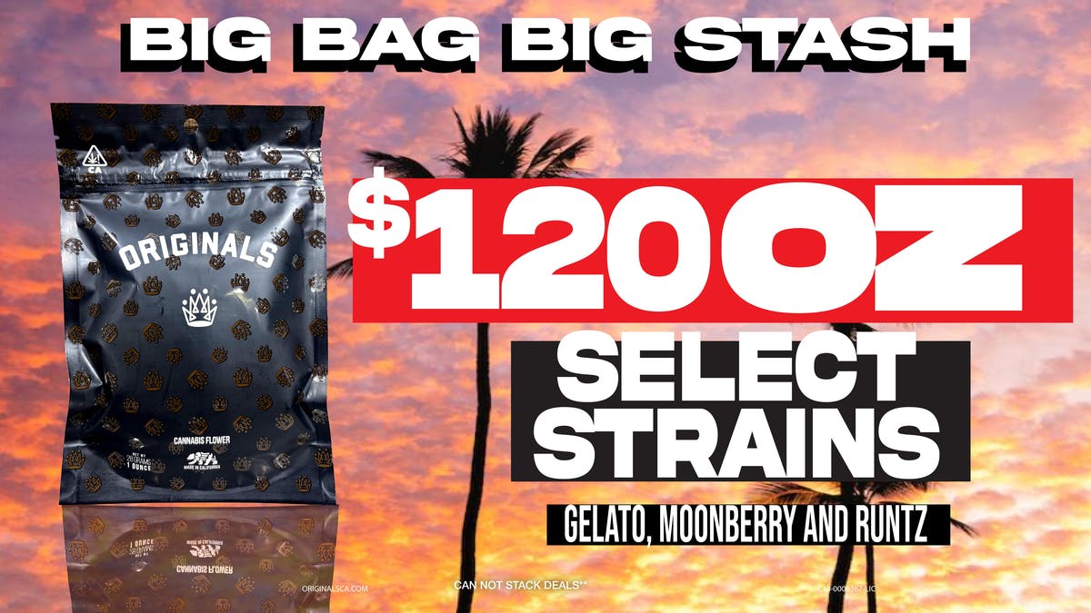 Originals Factory & Weed Shop BIG BAG BIG STASH