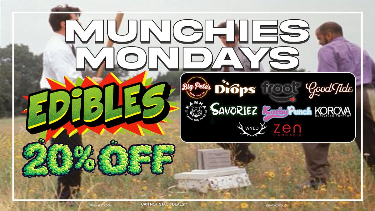 Originals Factory & Weed Shop MUNCHIE MONDAYS