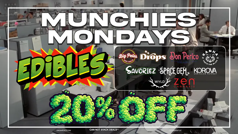 Originals Factory & Weed Shop MUNCHIE MONDAYS