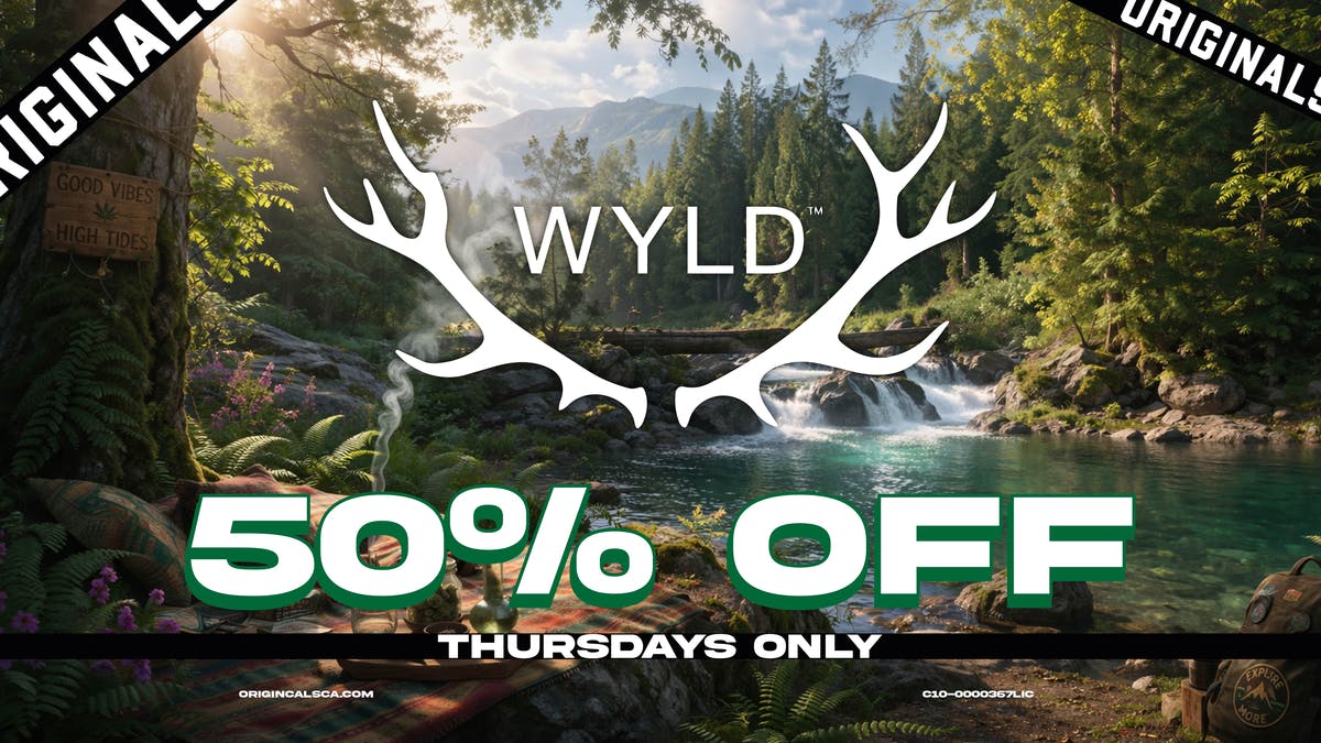 Originals Factory & Weed Shop WYLD THURSDAYS