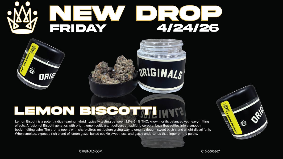 Originals Factory & Weed Shop NEW DROP 4 - 26 - 26