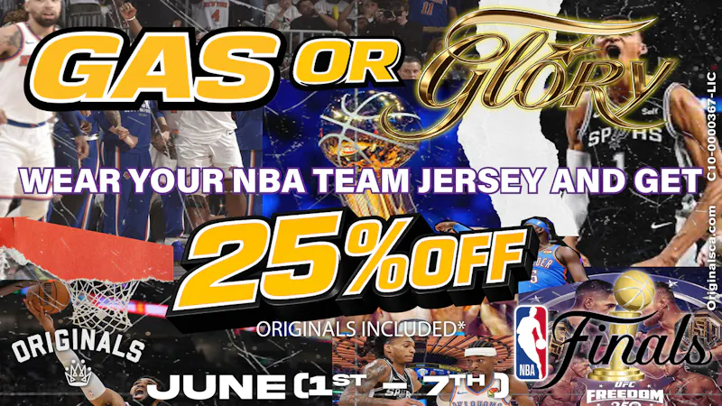 Originals Factory & Weed Shop GAS OR GLORY DEAL