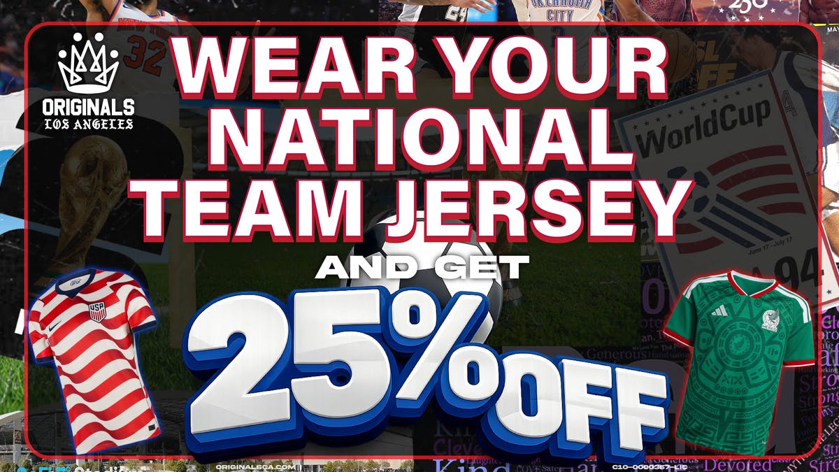 Originals Factory & Weed Shop WORLD CUP JERSEY WEEK