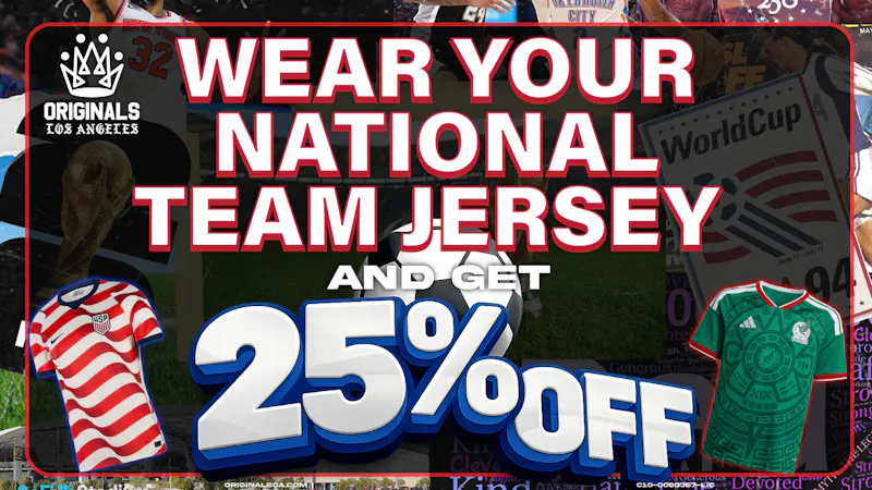 Originals Factory & Weed Shop WORLD CUP JERSEY WEEK