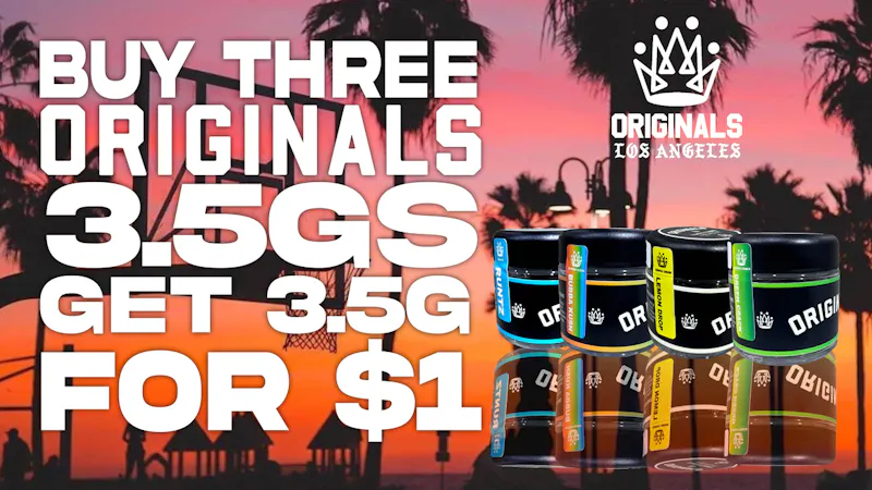 Originals Factory & Weed Shop ORIGINAL EIGHTHS JAR DEAL