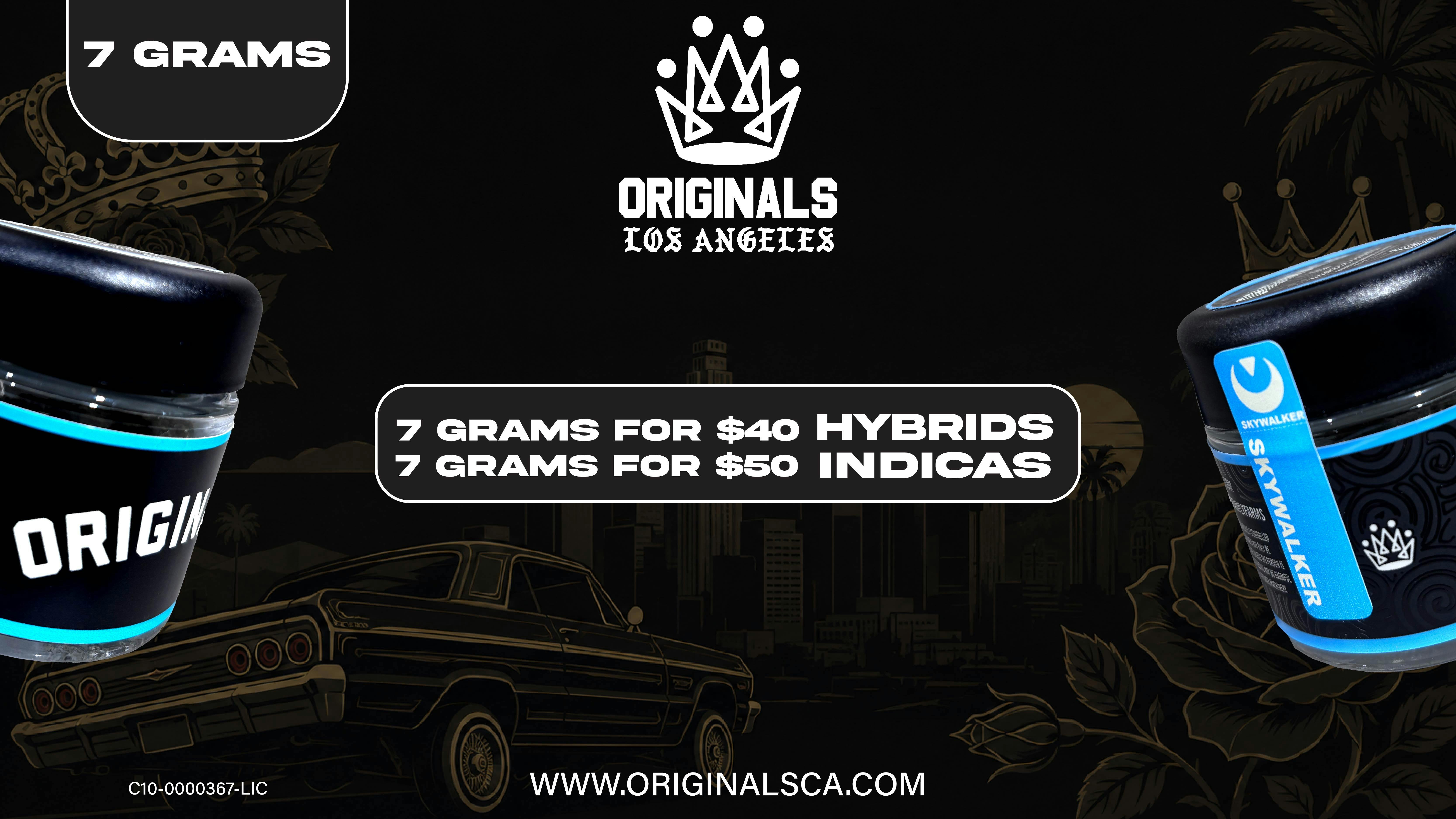 Originals Factory & Weed Shop 7 GRAMS FOR 50 ALL DAY