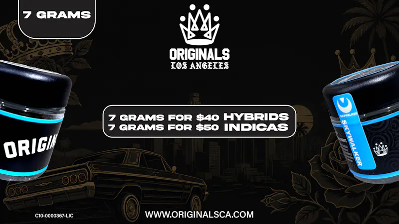 Originals Factory & Weed Shop 7 GRAMS FOR 50 ALL DAY