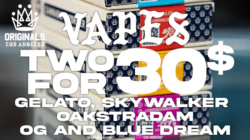 Originals Factory & Weed Shop RETURN OF THE VAPES
