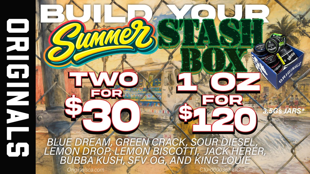 Originals Factory & Weed Shop JULY STASH BOX DEAL