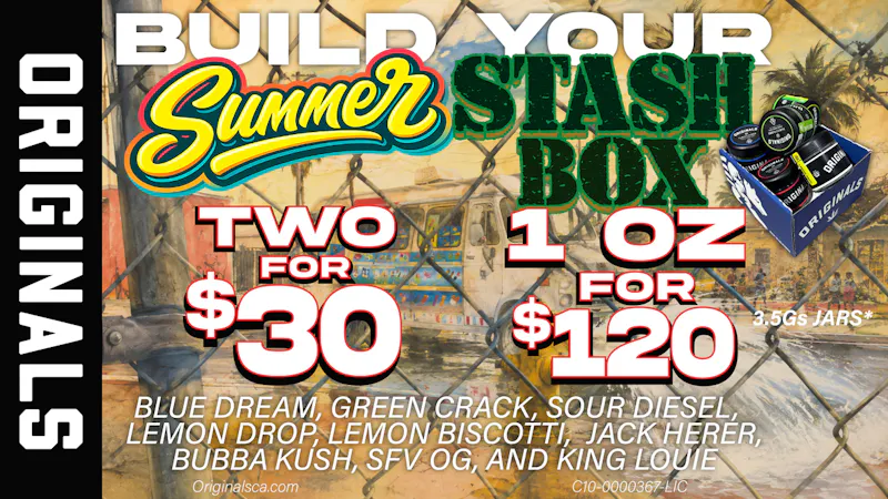 Originals Factory & Weed Shop JULY STASH BOX DEAL