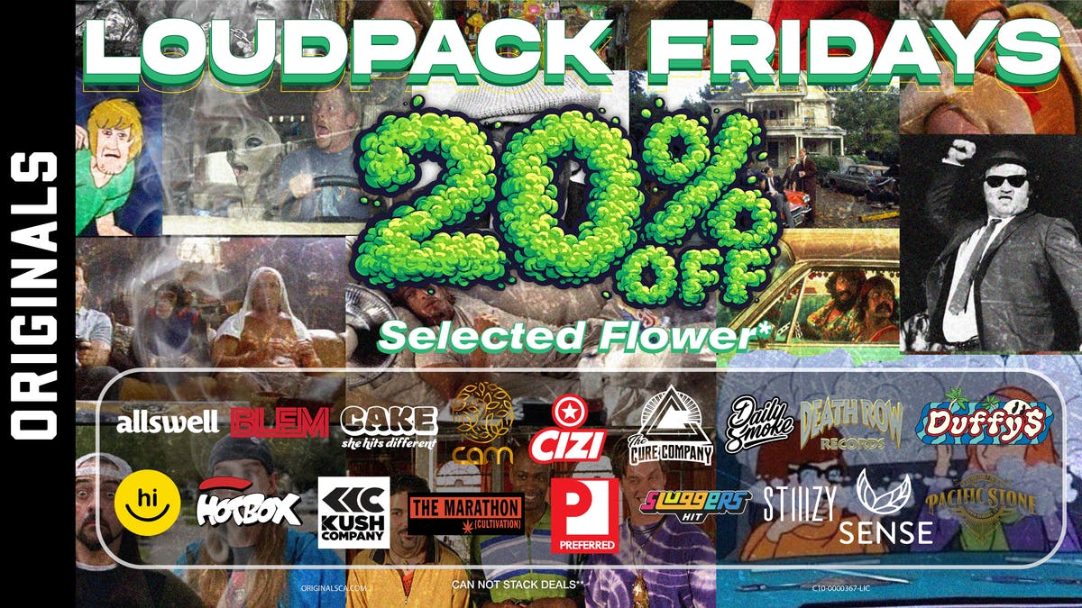 Originals Factory & Weed Shop LOUDPACK FRIDAYS