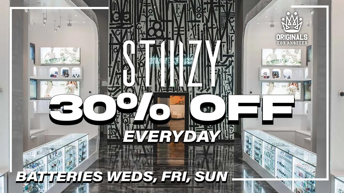 Originals Factory & Weed Shop STIIIZY PRODUCT SALE