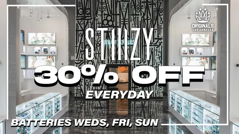 Originals Factory & Weed Shop STIIIZY PRODUCT SALE