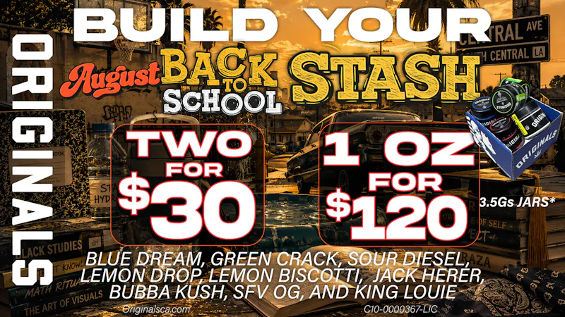 Originals Factory & Weed Shop AUGUST STASH BOX DEAL