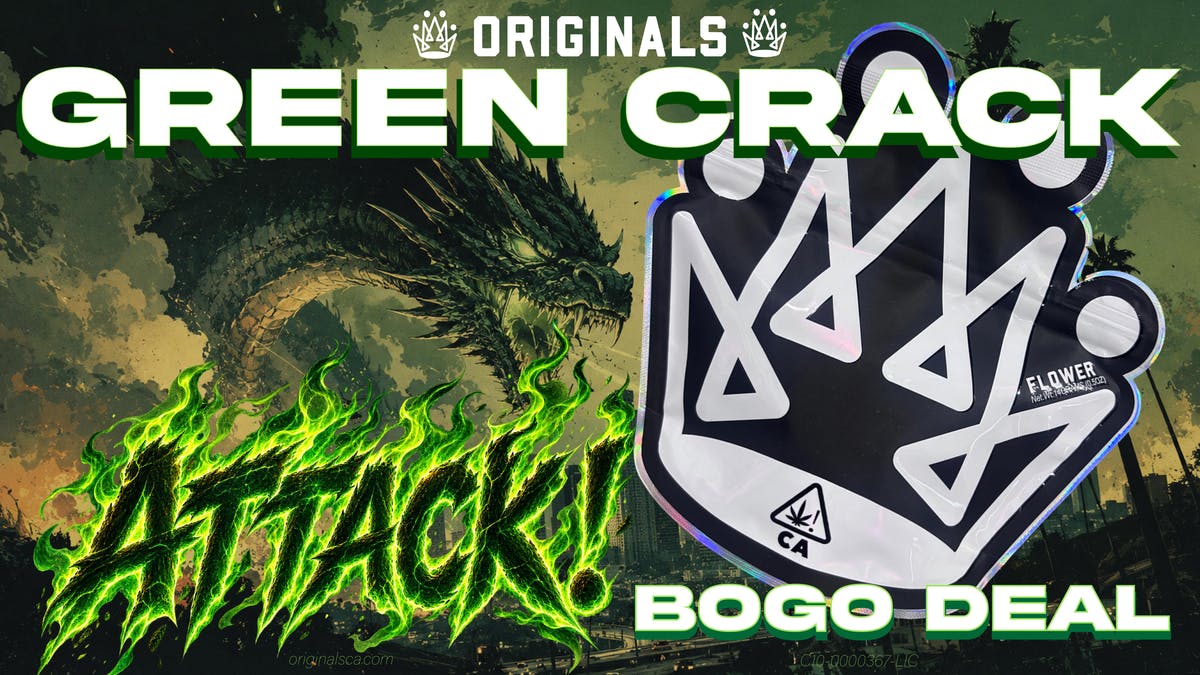 Originals Factory & Weed Shop GREEN CRACK ATTACK!
