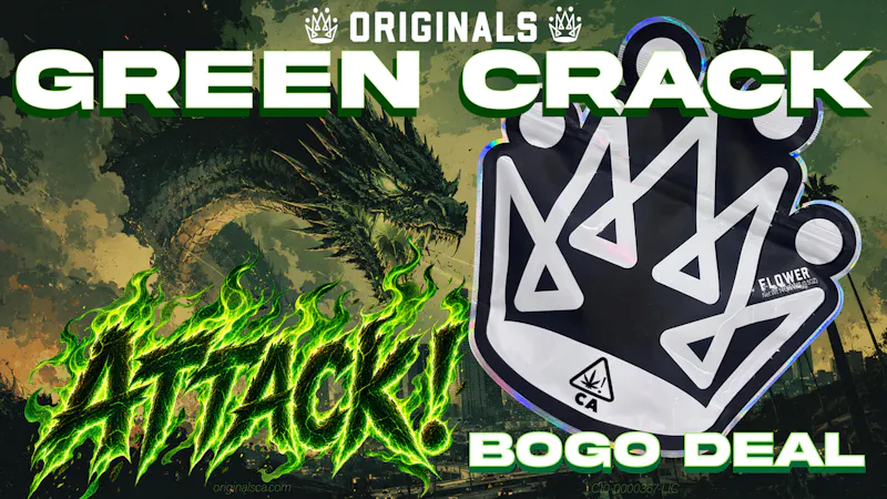 Originals Factory & Weed Shop GREEN CRACK ATTACK!