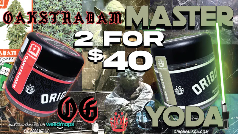 Originals Factory & Weed Shop MASTER YODA VS OAKSTRADAM