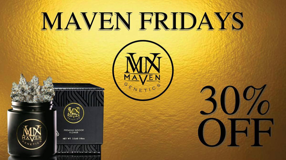 Originals Factory & Weed Shop MAVEN FLOWER FRIDAYS